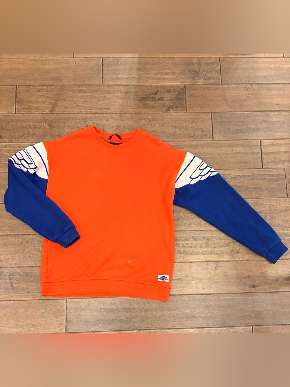 Nike Men's Air Jordan Wings Retro Crew Sweatshirt Sz medium VTG Flight Jumpman